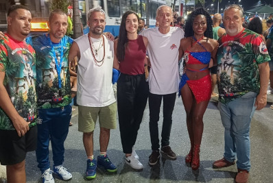 Árbitra de futebol Luciana Mafra confirma presença no desfile da Inocentes de Belford Roxo