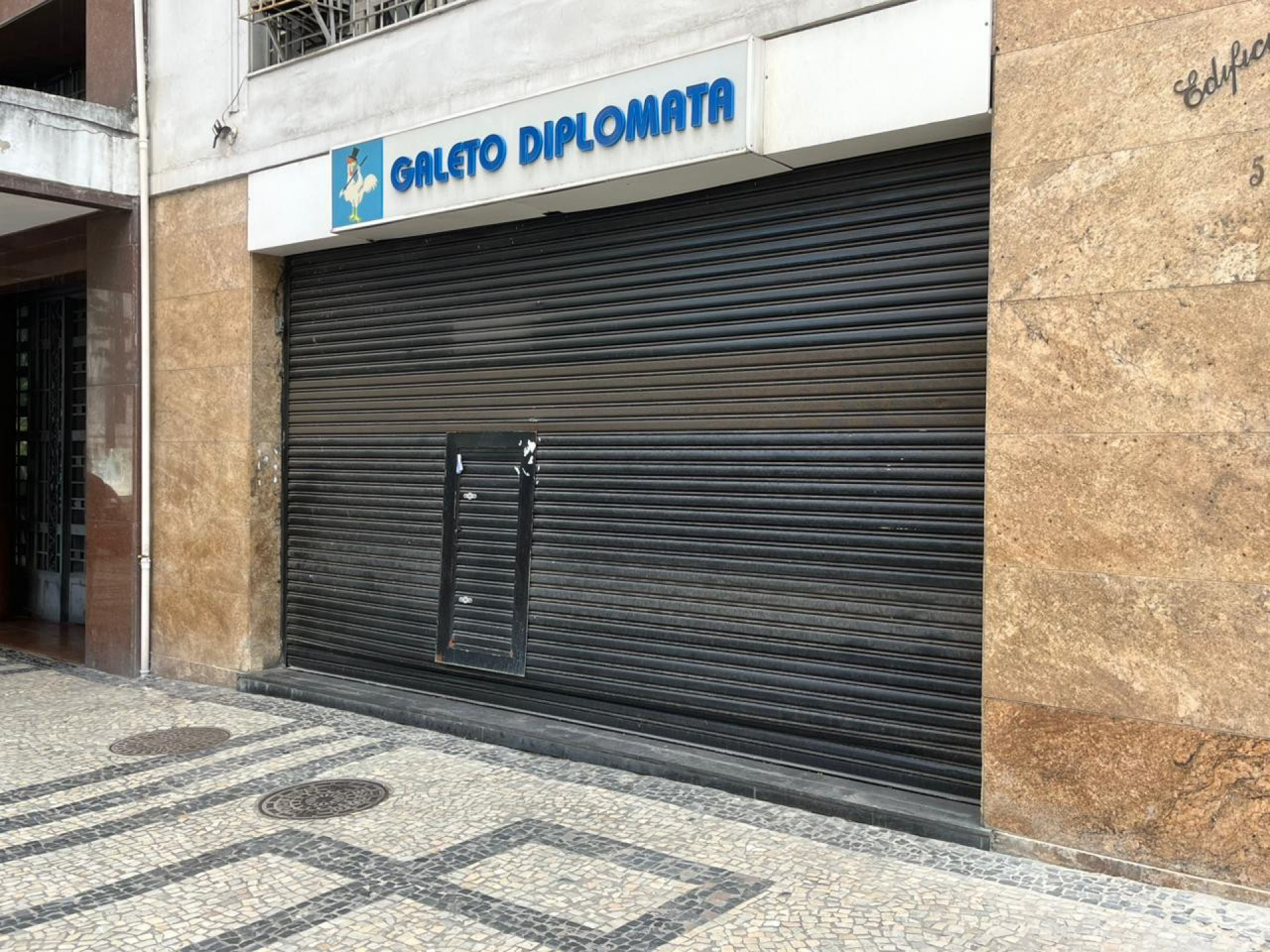 O Galeto Diplomata ficava na Avenida Gra&ccedil;a Aranha - Fred Vidal / Ag&ecirc;ncia O Dia