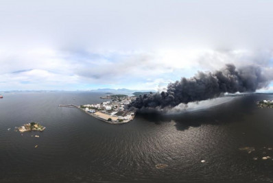 MPRJ investiga incêndio em fábrica de óleo e pede relatório detalhado ao Inea 