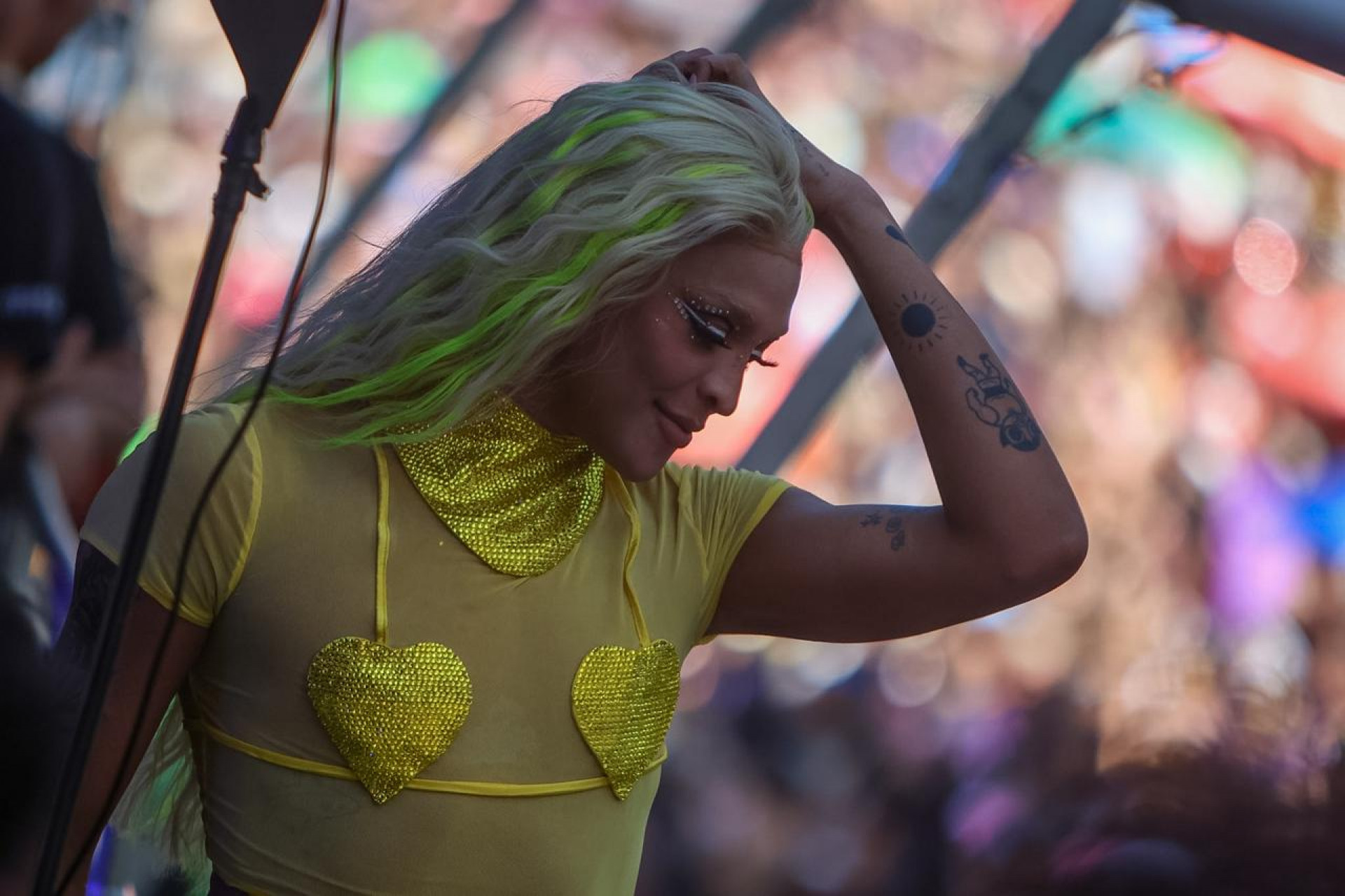 Pabllo Vittar reúne multidão em bloco no Centro do Rio - Renan Areias/Agência O DIA