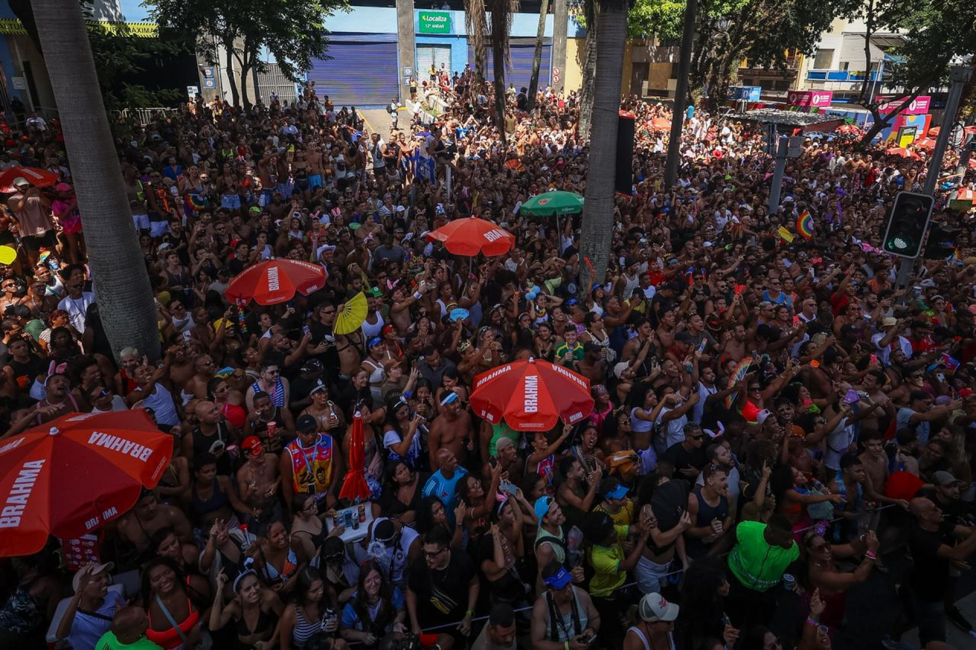 Pabllo Vittar reúne multidão em bloco no Centro do Rio - Renan Areias/Agência O DIA