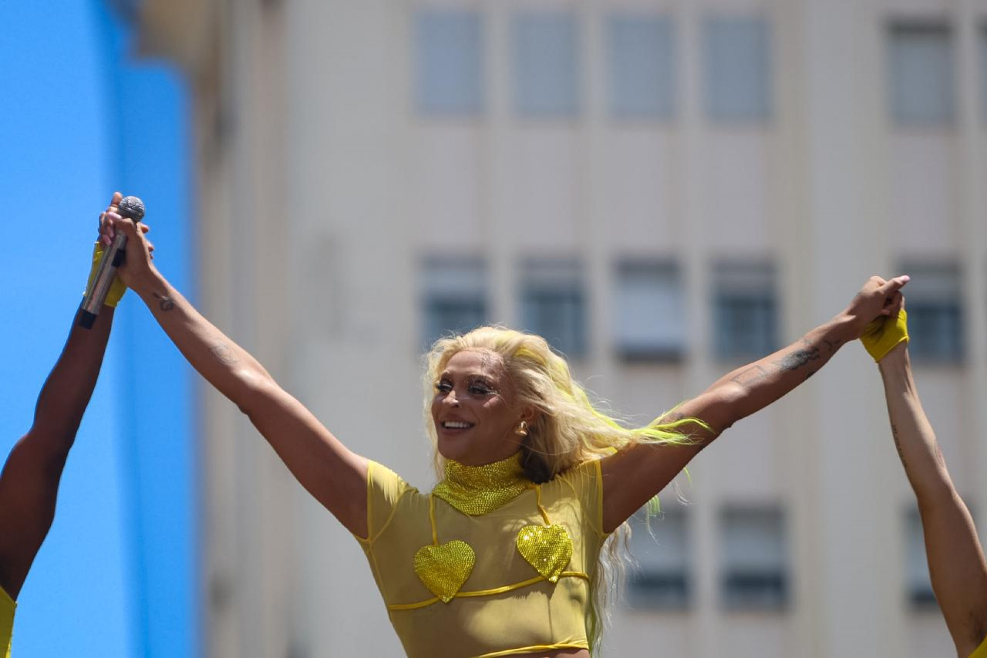 Pabllo Vittar levanta multidão em bloco no Centro do Rio - Renan Areias/Agência O DIA