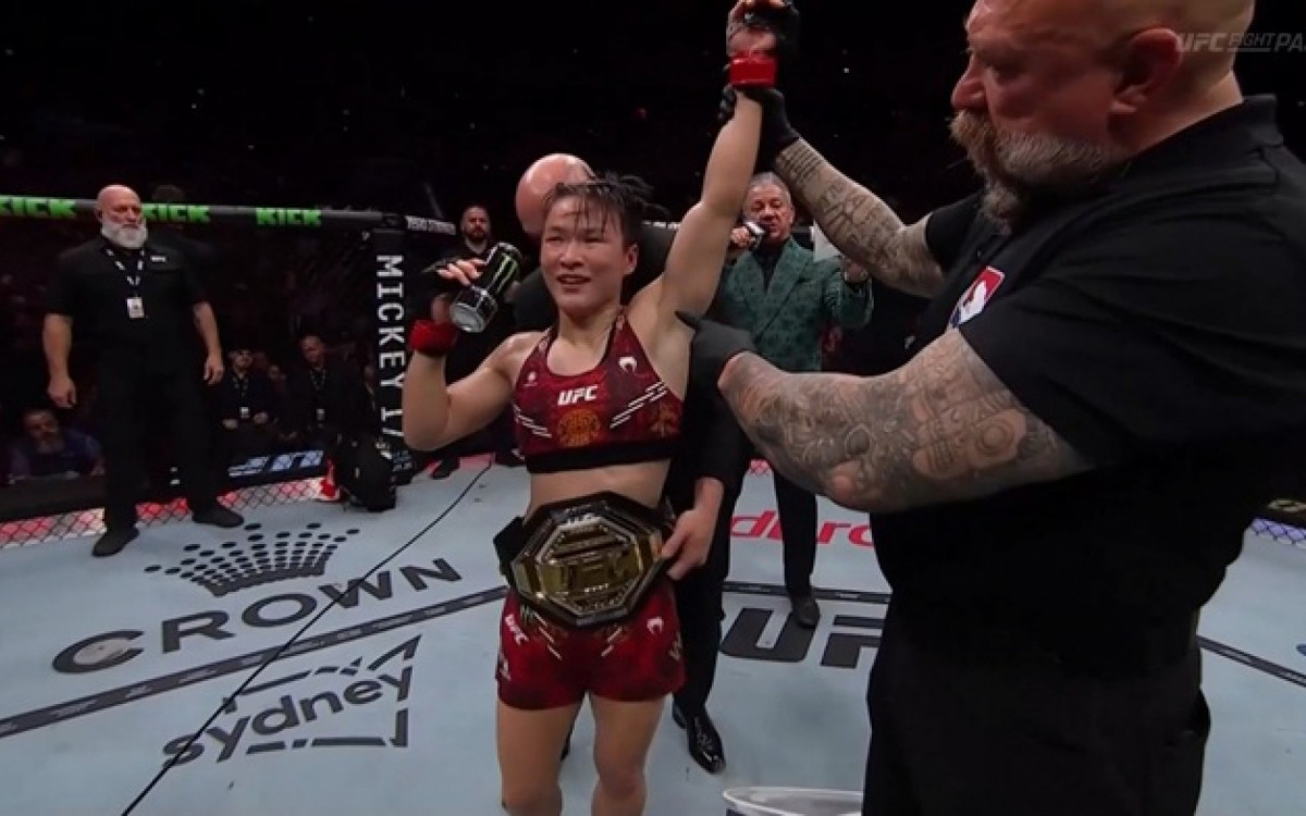 Weili Zhang derrotou Tatiana Suarez por decisão unânime dos jurados no UFC 312 

