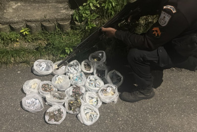 PM prende suspeito com grande quantidade de drogas em Nilópolis