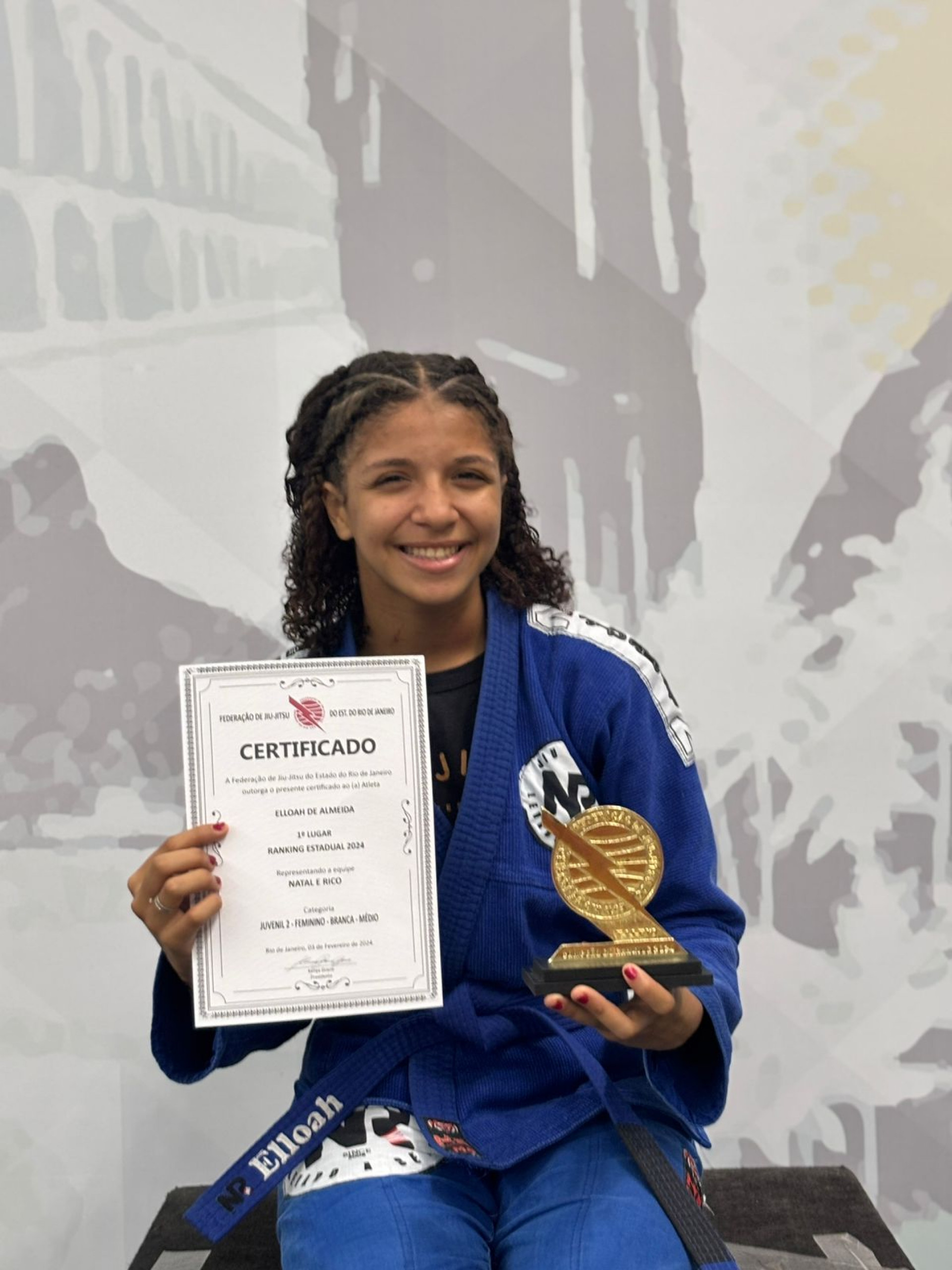 Atletas de Magé colecionam medalhas em campeonato de jiu-jitsu