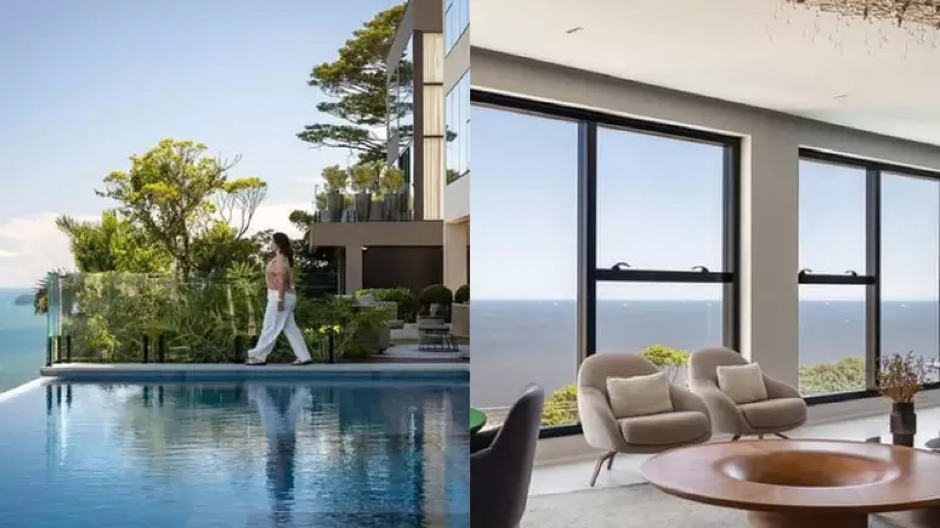 Piscina da nova mansão de Neymar terá borda infinita - Reprodução / Instagram @adrianopacelli via @rafabittencourt.arq