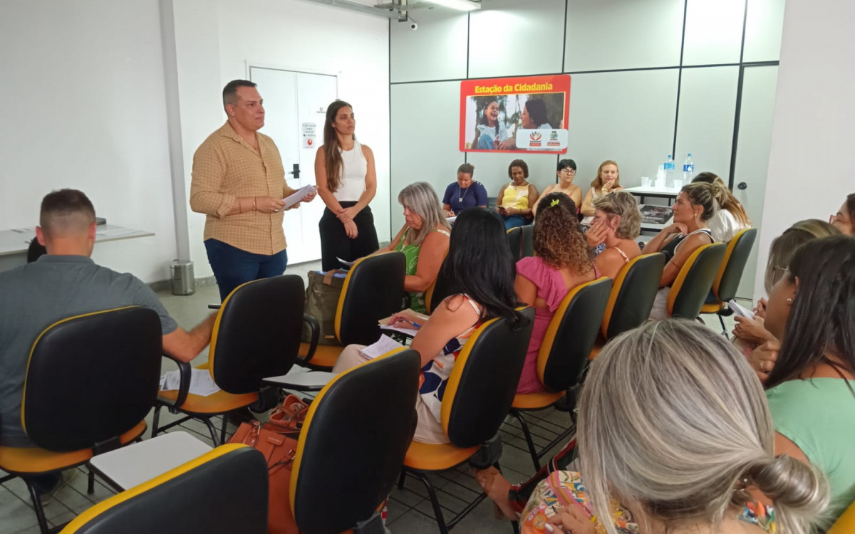 O secretário de Assistência Social de Belford Roxo, Diogo Bastos, acentuou a importância da capacitação