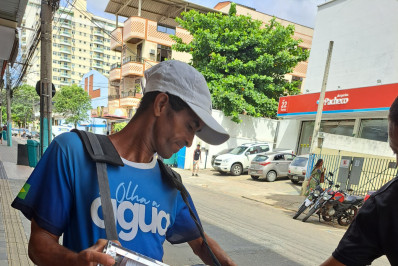 Saaetri coloca aguadeiros nas ruas para hidratar os trirrienses