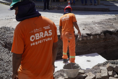 Obras de macrodrenagem avançam na Avenida Paula Lemos