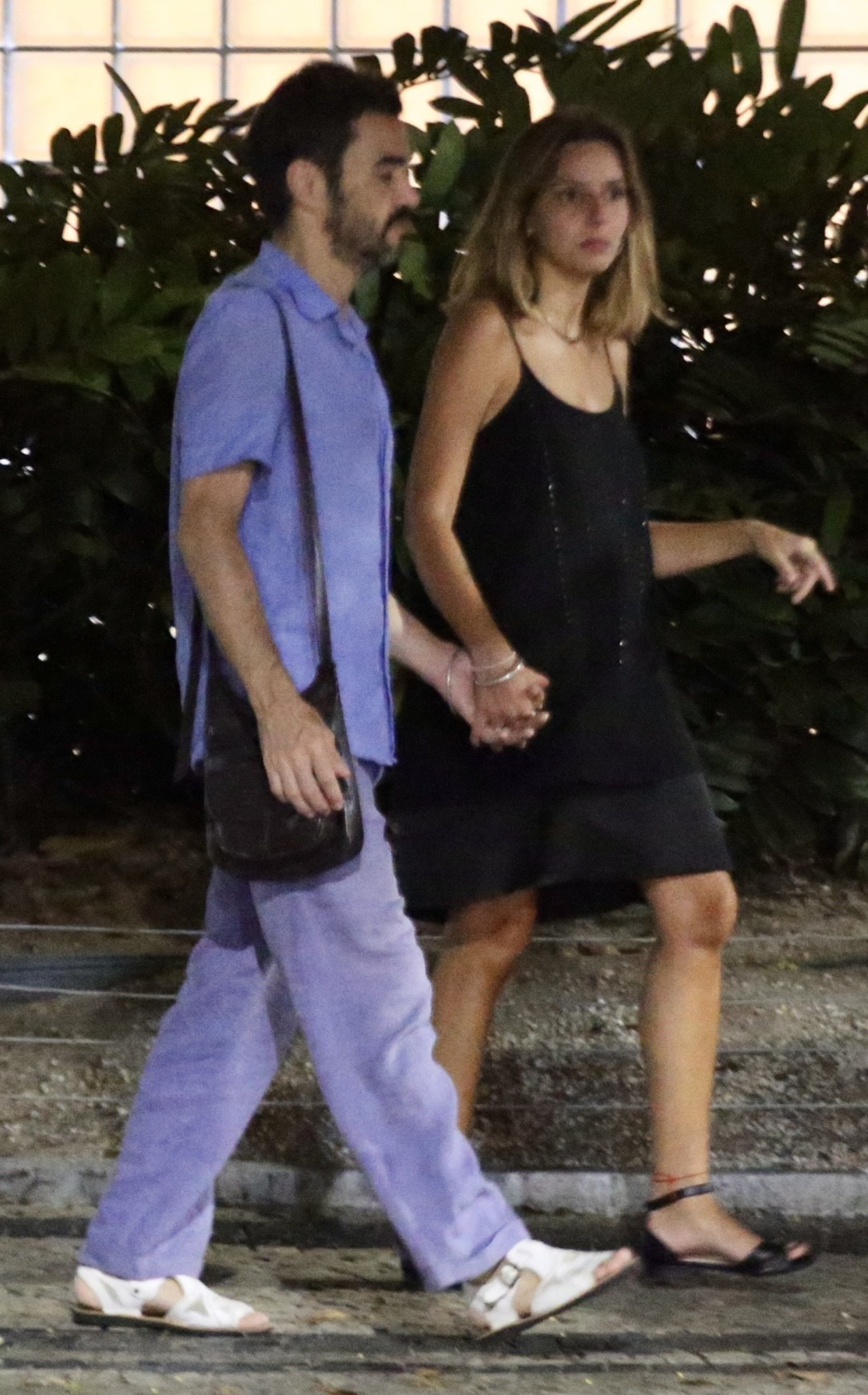 Caio Blat foi visto em clima de romance no Rio - Thiago Martins/ Agnews