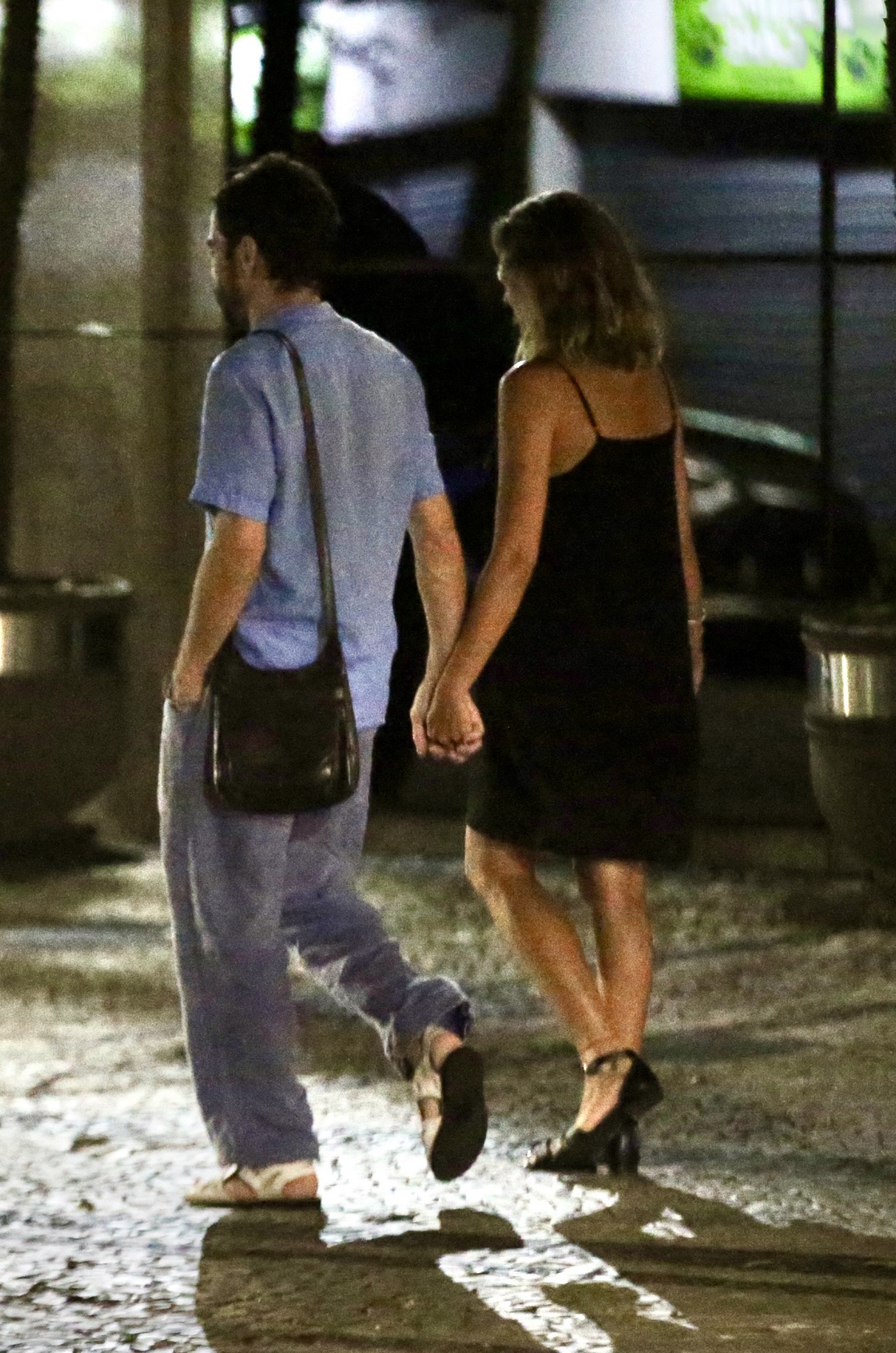 Caio Blat foi visto em clima de romance no Rio - Thiago Martins/ Agnews