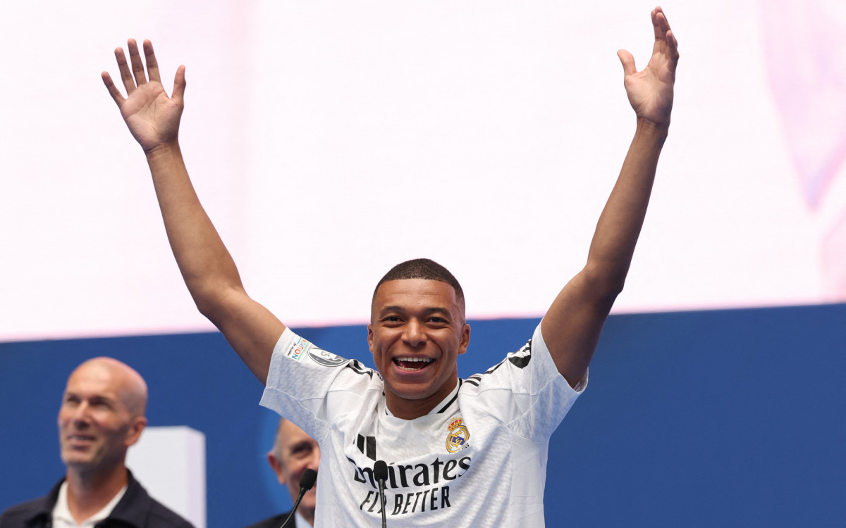 9º lugar: Kylian Mbappé (jogador de futebol) - 110 milhões de dólares (R$ 635 milhões)