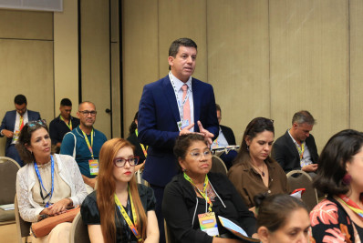Prefeito Hingo Hammes participa do encontro de prefeitos, em Brasília