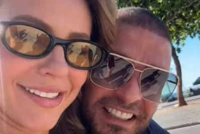 Paolla Oliveira e Diogo Nogueira curtem dia de praia 