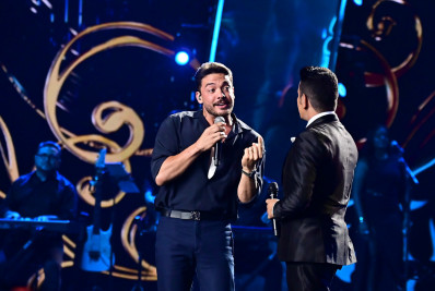 Wesley Safadão participa da gravação de audiovisual de Léo Magalhães