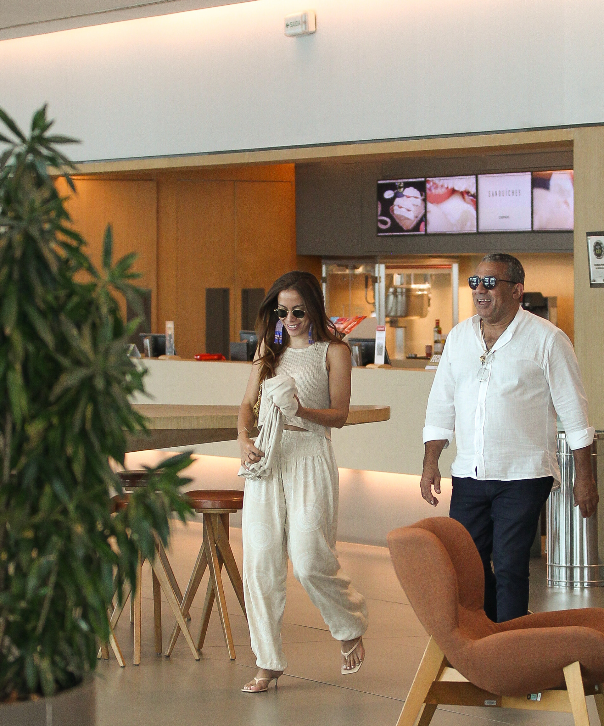 Anitta e o pai, Mauro Machado - Edson Douglas / AgNews