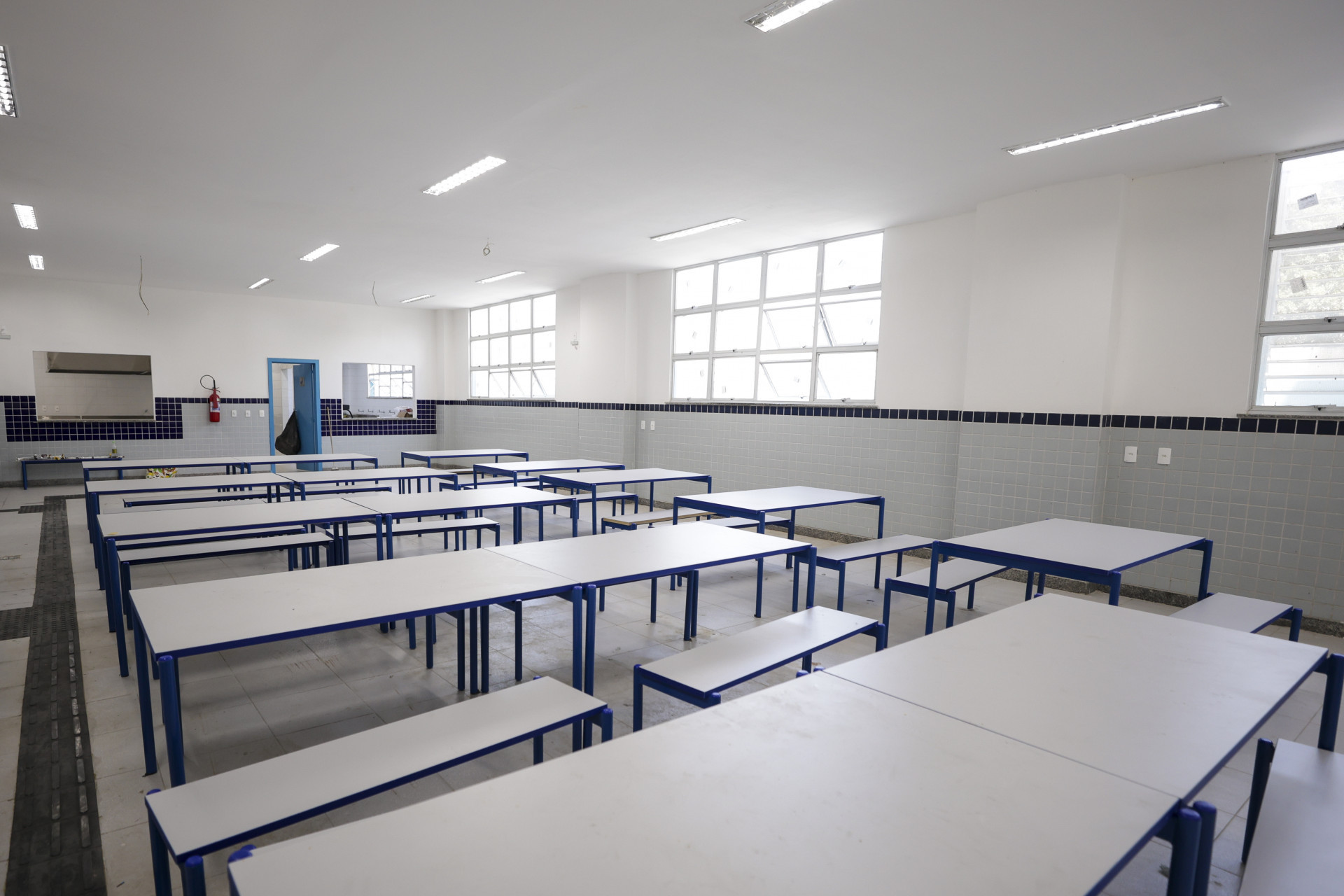 Aula inaugural da nova escola Cardeal Dom Eugênio de Araújo Salles na Cidade de Deus - Divulgação/Governo do Estado/Rafael Campos