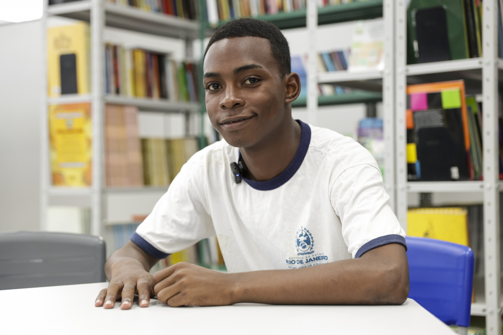 Aula inaugural da nova escola Cardeal Dom Eugênio de Araújo Salles na Cidade de Deus - Divulgação/Governo do Estado/Rafael Campos