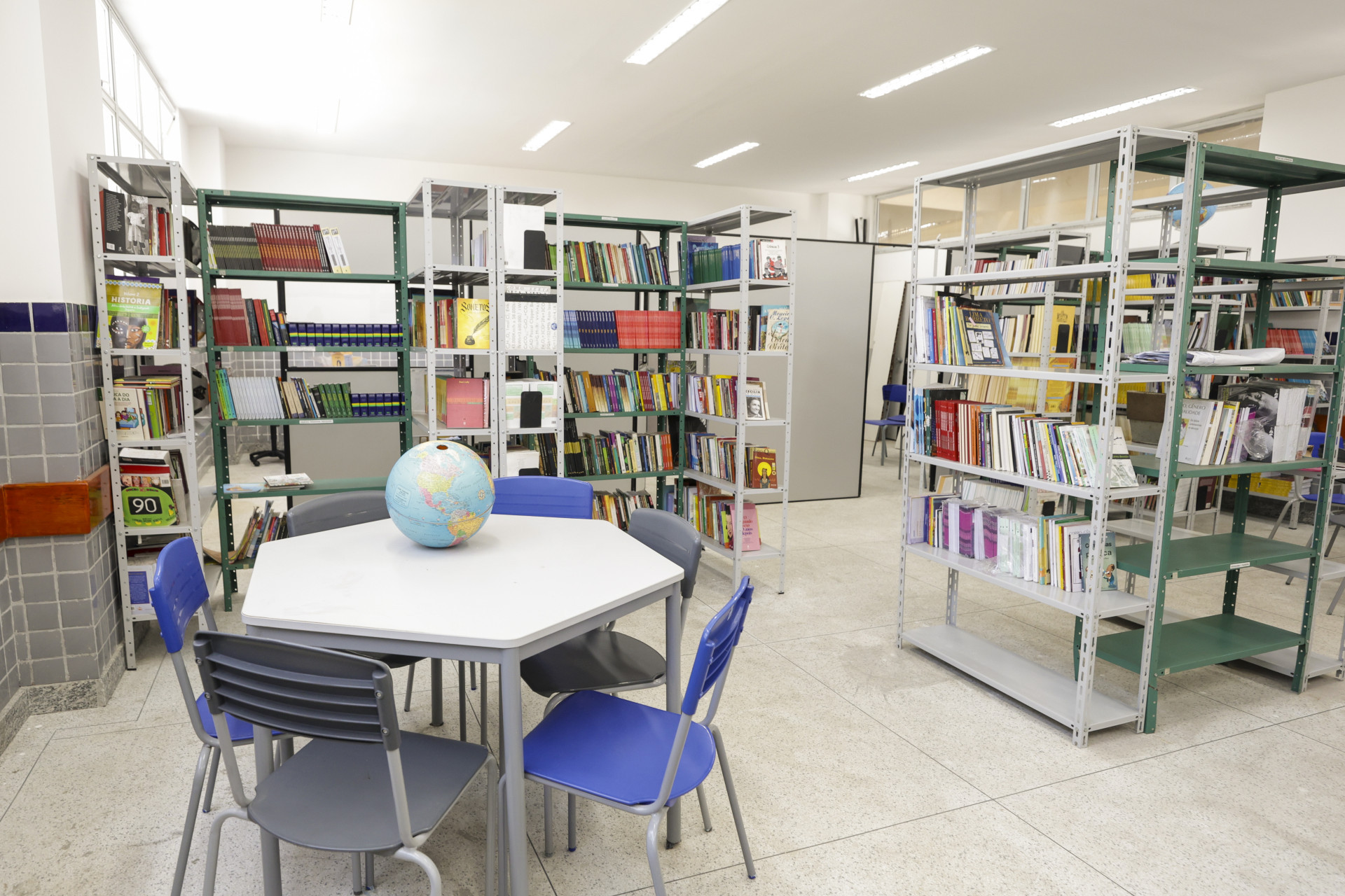 Aula inaugural da nova escola Cardeal Dom Eugênio de Araújo Salles na Cidade de Deus - Divulgação/Governo do Estado/Rafael Campos