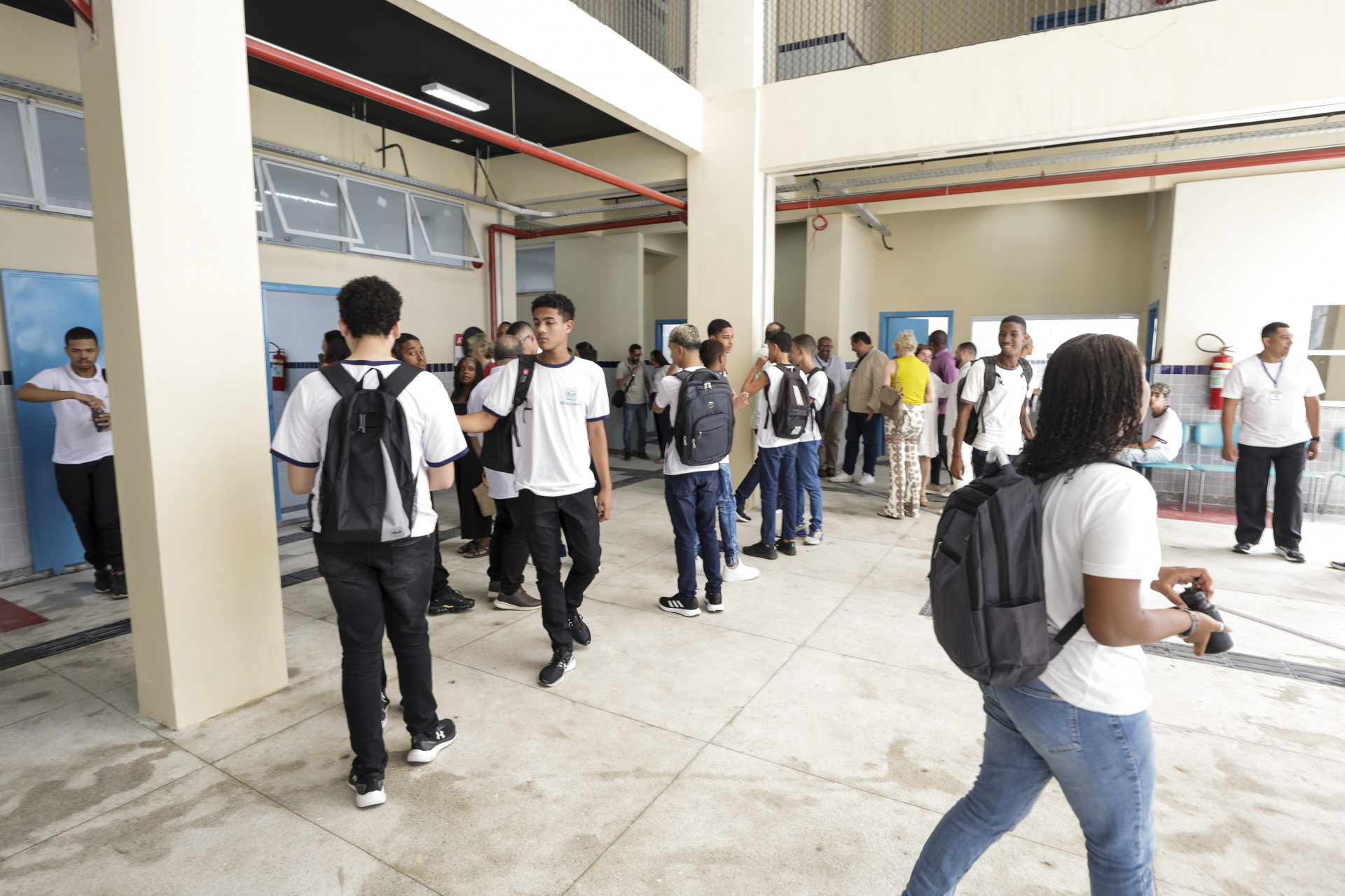 Atualmente, escola tem 850 alunos matriculados, mas capacidade &eacute; de at&eacute; 2 mil estudantes - Divulga&ccedil;&atilde;o/Governo do Estado/Rafael Campos