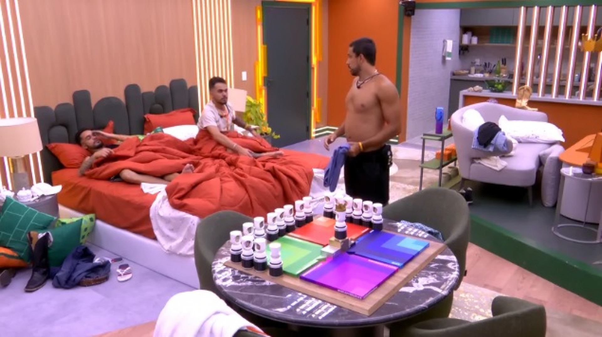 Produção deu aviso para Maike e João Gabriel sobre punição  - Reprodução/Globo