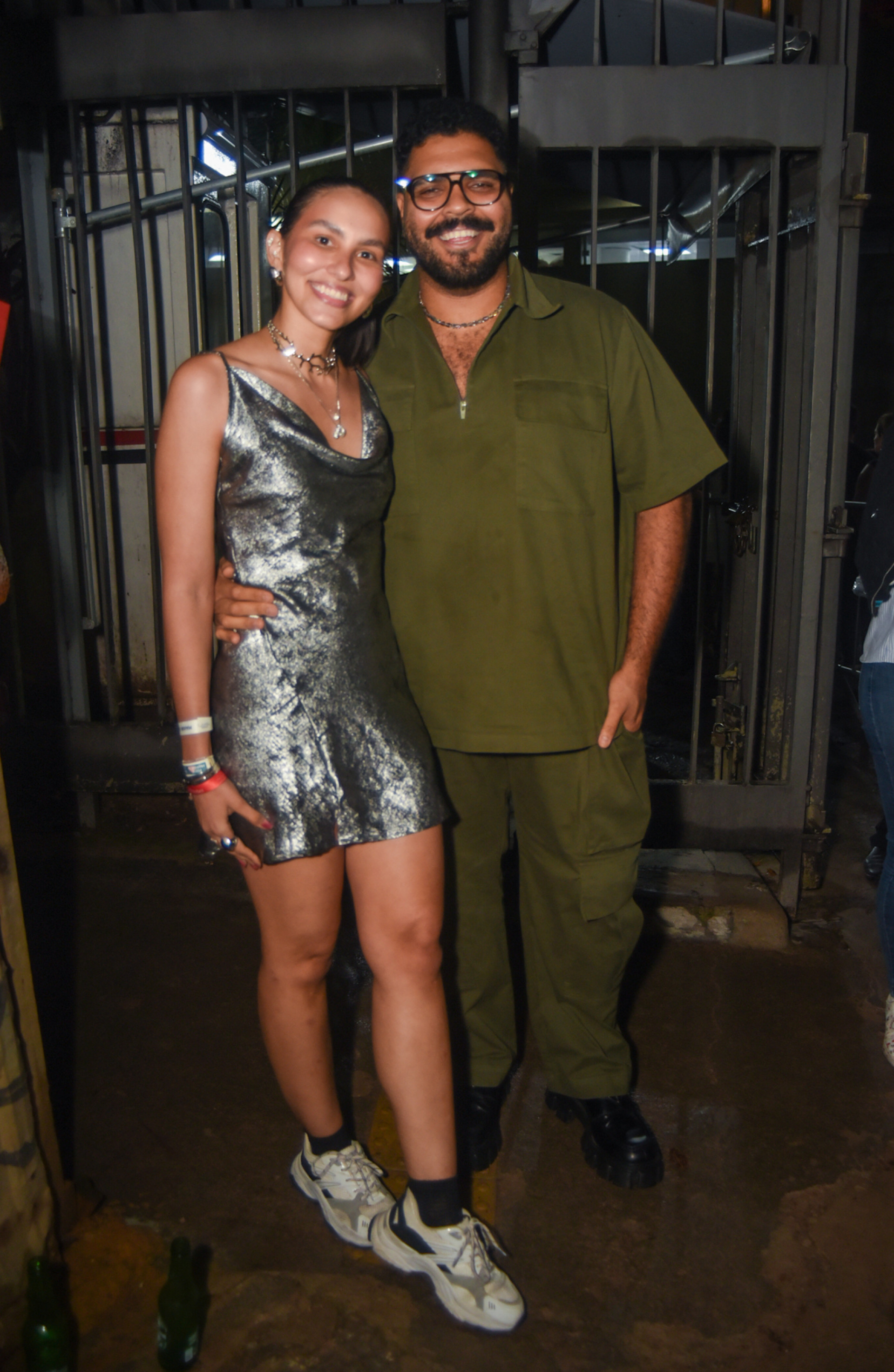 Paulo Vieira com a namorada Ilana Sales - Edu Araujo/Agnews