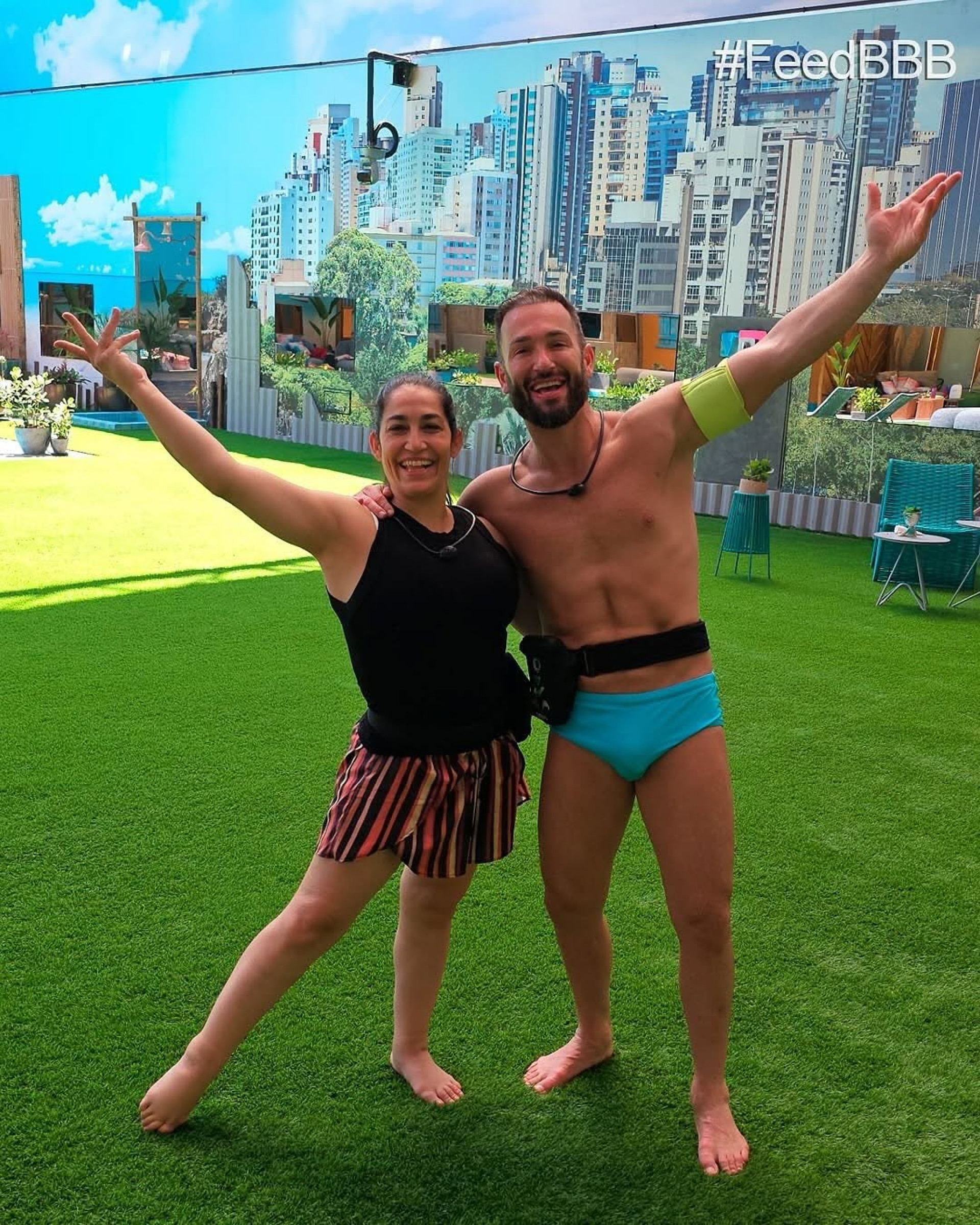 Daniele Hypolito e Diego Hypolito - Reprodução / Globo