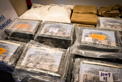 Marinha de El Salvador apreende 1,7 tonelada de cocaína no Pacífico
