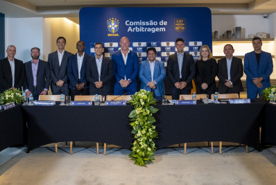 Nova comissão de arbitragem da CBF usará ranking para designar árbitros ao jogos