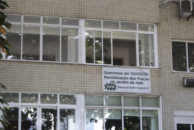 Moradores e personalidades da cultura reclamam sobre corte de árvores do Jardim de Alah