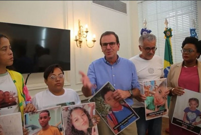 Painel de fotos de crianças mortas por bala perdida será recolocado na Lagoa