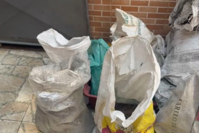 Polícia apreende 800 Kg de fios de cobre em ferro-velho clandestino