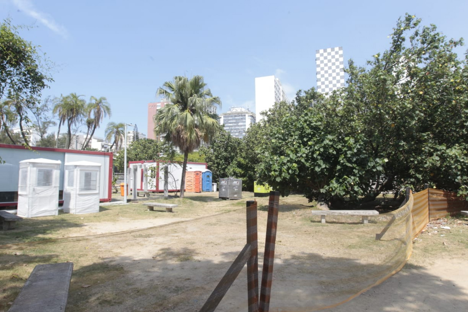 Obras no Jardim de Alah, na Zona Sul, est&atilde;o paralisadas - Reginaldo Pimenta / Ag&ecirc;ncia O Dia