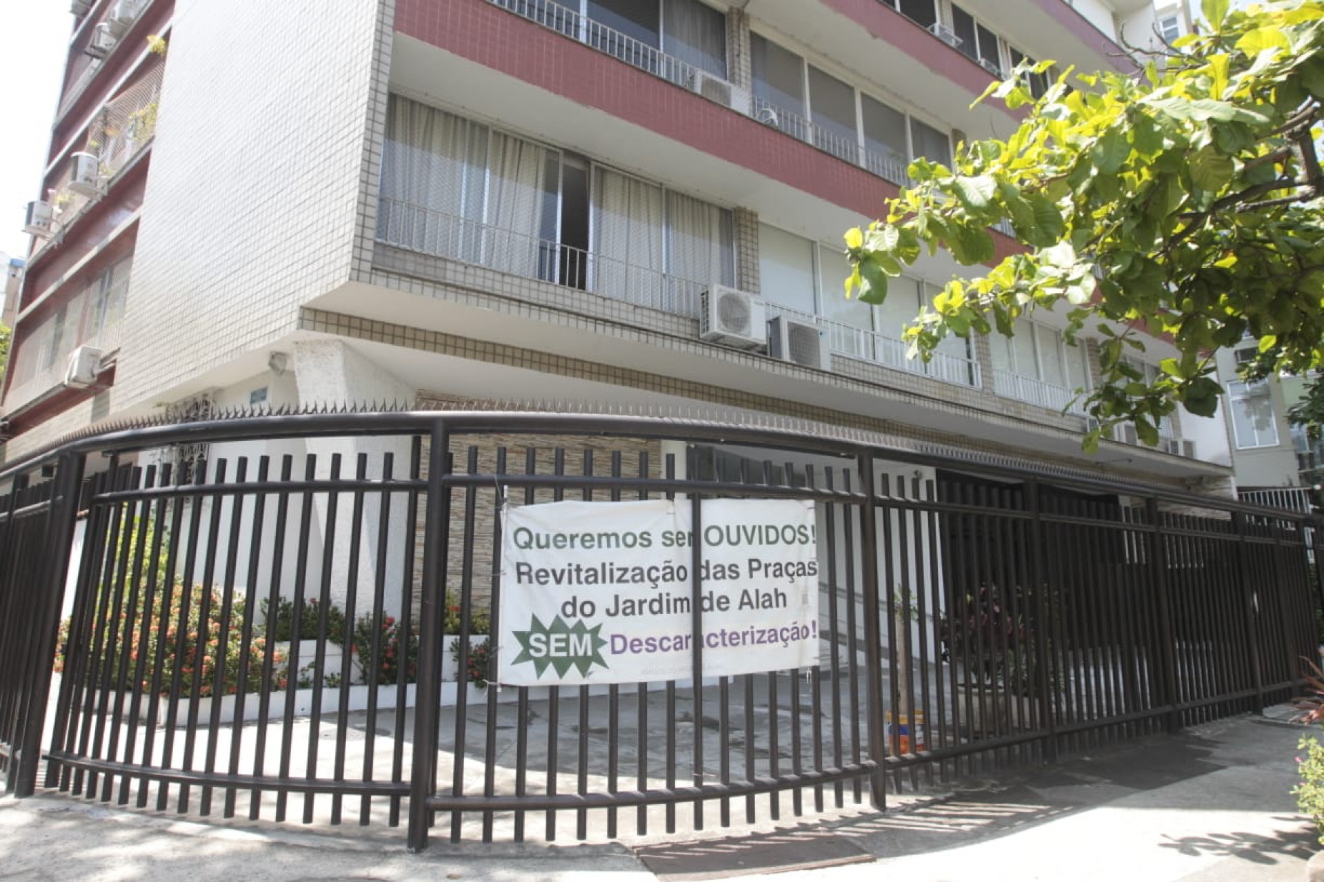 Jardim de Alah passar&aacute; por revitaliza&ccedil;&atilde;o e retirada de 130 &aacute;rvores; moradores reclamam - Reginaldo Pimenta / Ag&ecirc;ncia O Dia