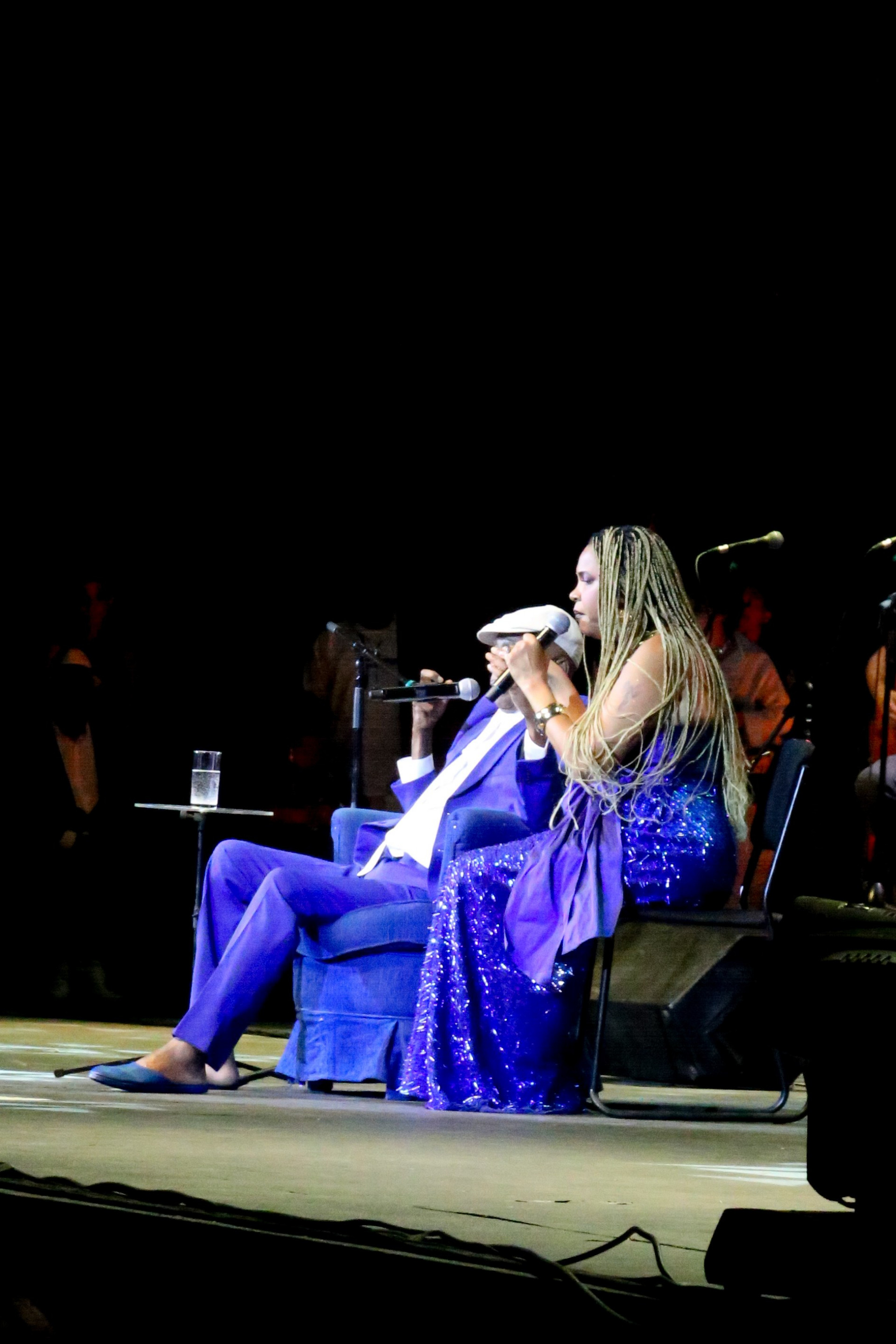 
Milton Nascimento se apresenta ao lado de Teresa Cristina  - Julio Cesar | Agnews