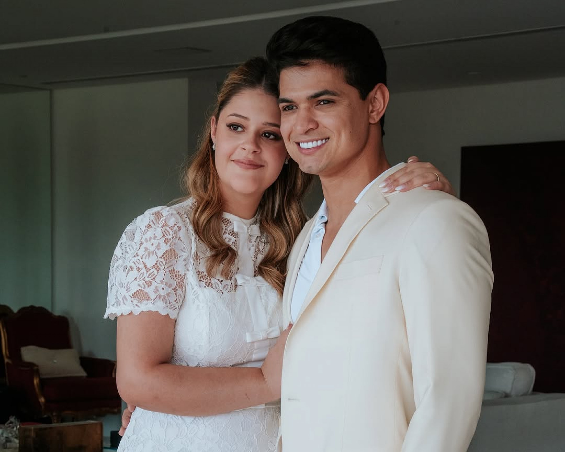 Maria Cavalcante e Cristiano Deyvid - Reprodução/Instagram