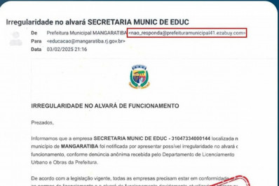 Prefeitura de Mangaratiba alerta sobre 