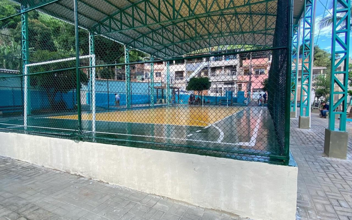 Quadra será reinaugurada