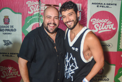 Tiago Abravanel, Bruno Fagundes e outros famosos vão ao Bloco do Silva 