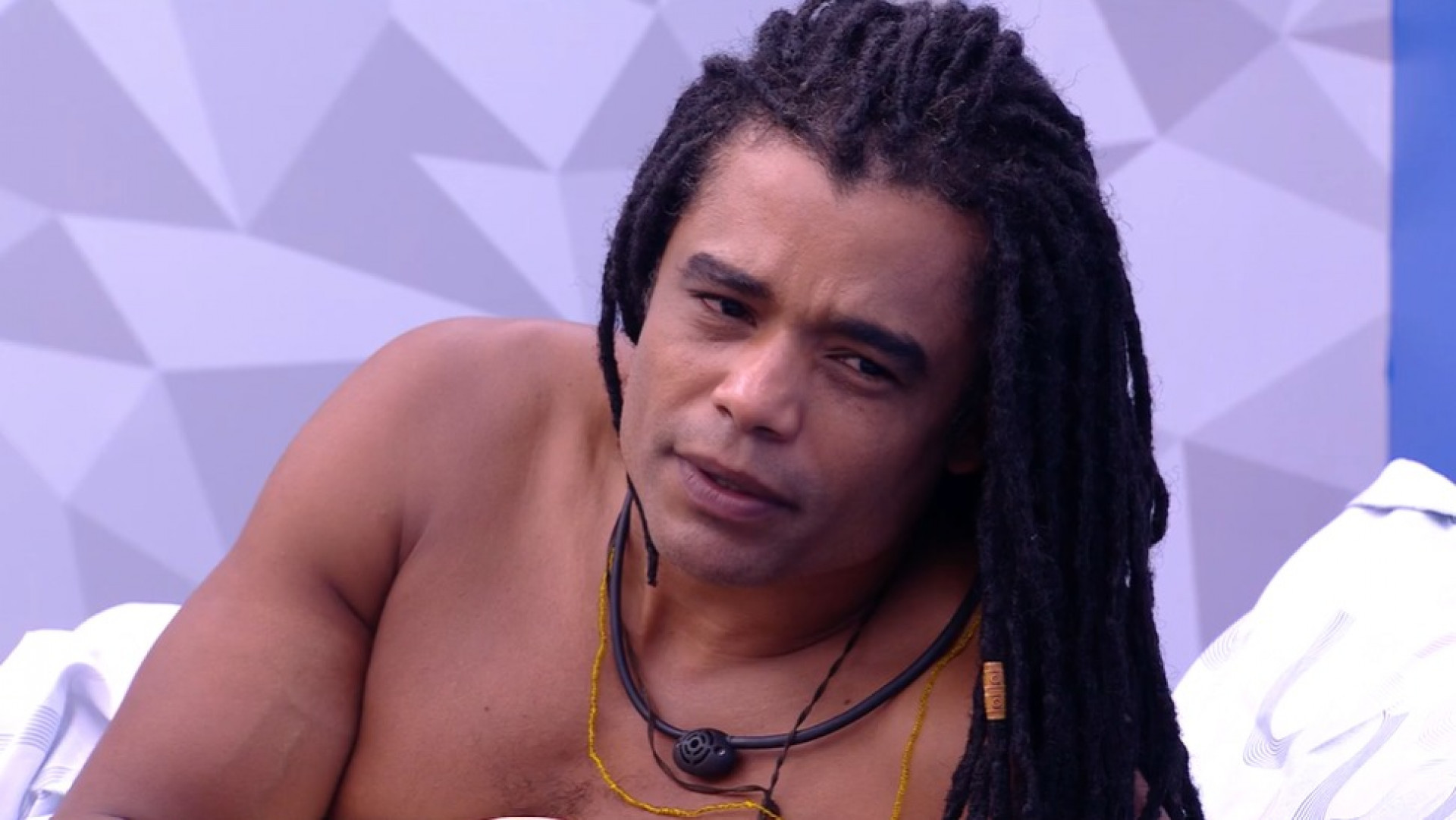 Diogo promete não contar voto de Maike em Aline  - Reprodução Globoplay