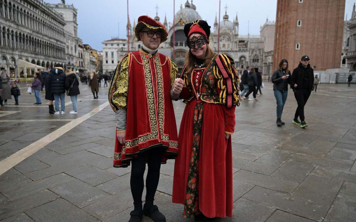 Carnaval de Veneza é um dos mais famosos do mundo