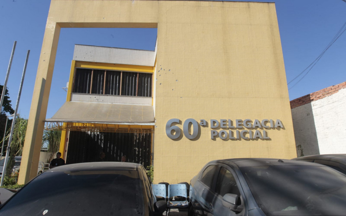 Disparos acertaram parede da 60ª DP (Campos Elíseos) durante tentativa de resgate de traficantes