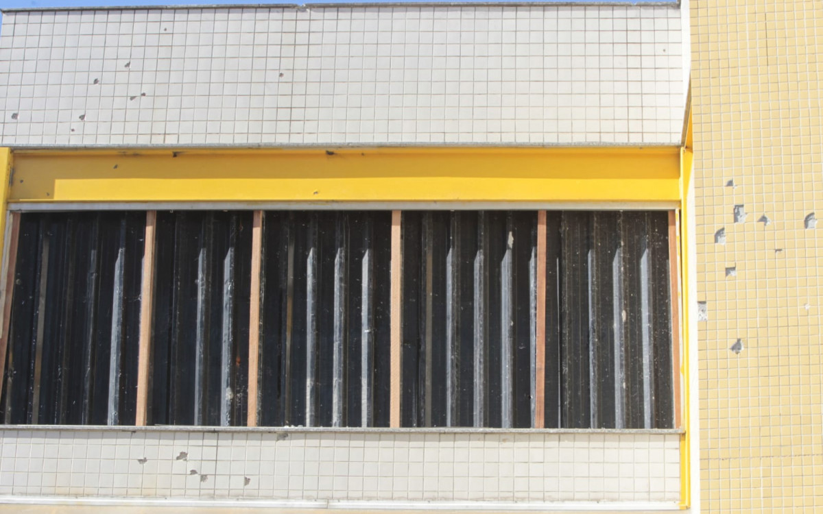 Disparos acertaram parede da 60ª DP (Campos Elíseos) durante tentativa de resgate de traficantes