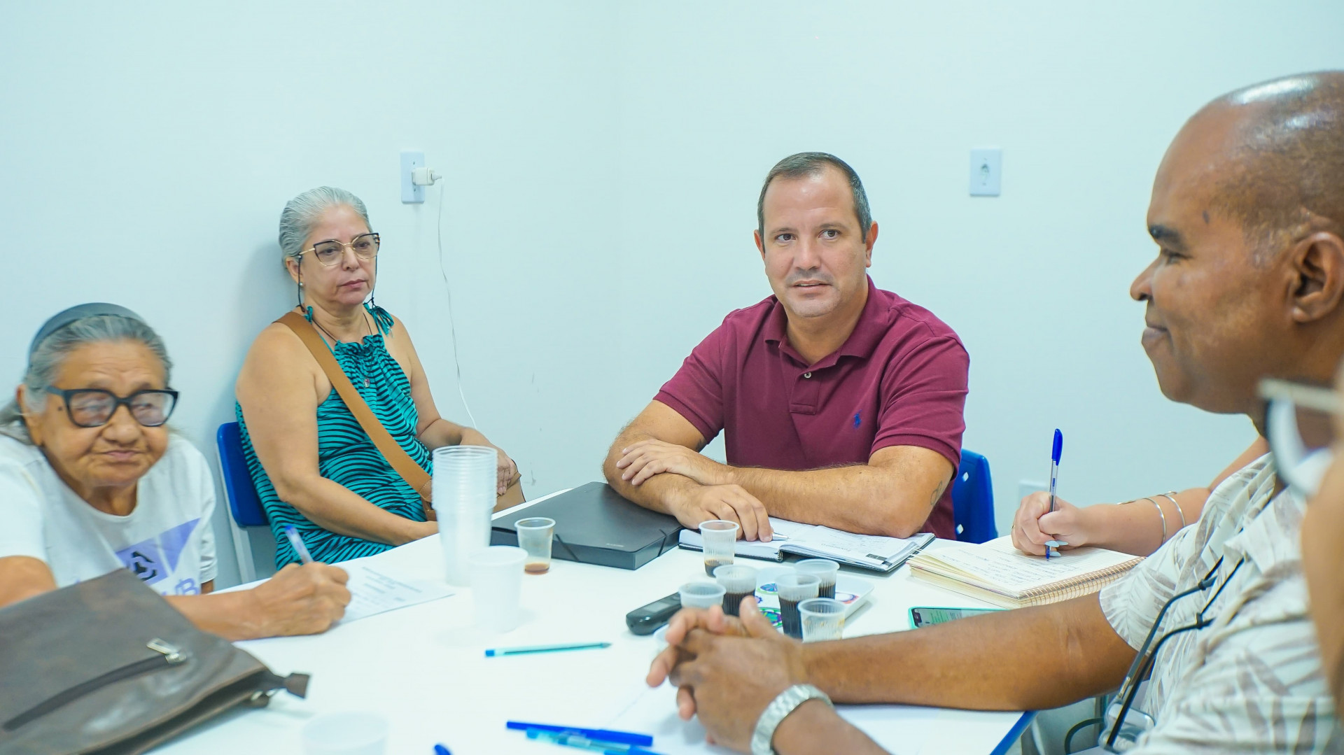 O secret&aacute;rio Bruno Correia refor&ccedil;ou o compromisso de retomar o di&aacute;logo, al&eacute;m de planejar um calend&aacute;rio s&oacute;lido e estrat&eacute;gico  - Gilberto Rocha