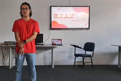 Núcleo de Diversidade Sexual do Campus Nilópolis IFRJ marca presença na Escola Nacional de Circo