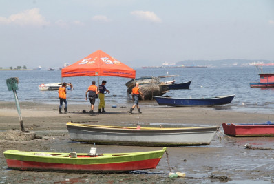 Defesa Civil faz exercício simulado na Praia das Pedrinhas