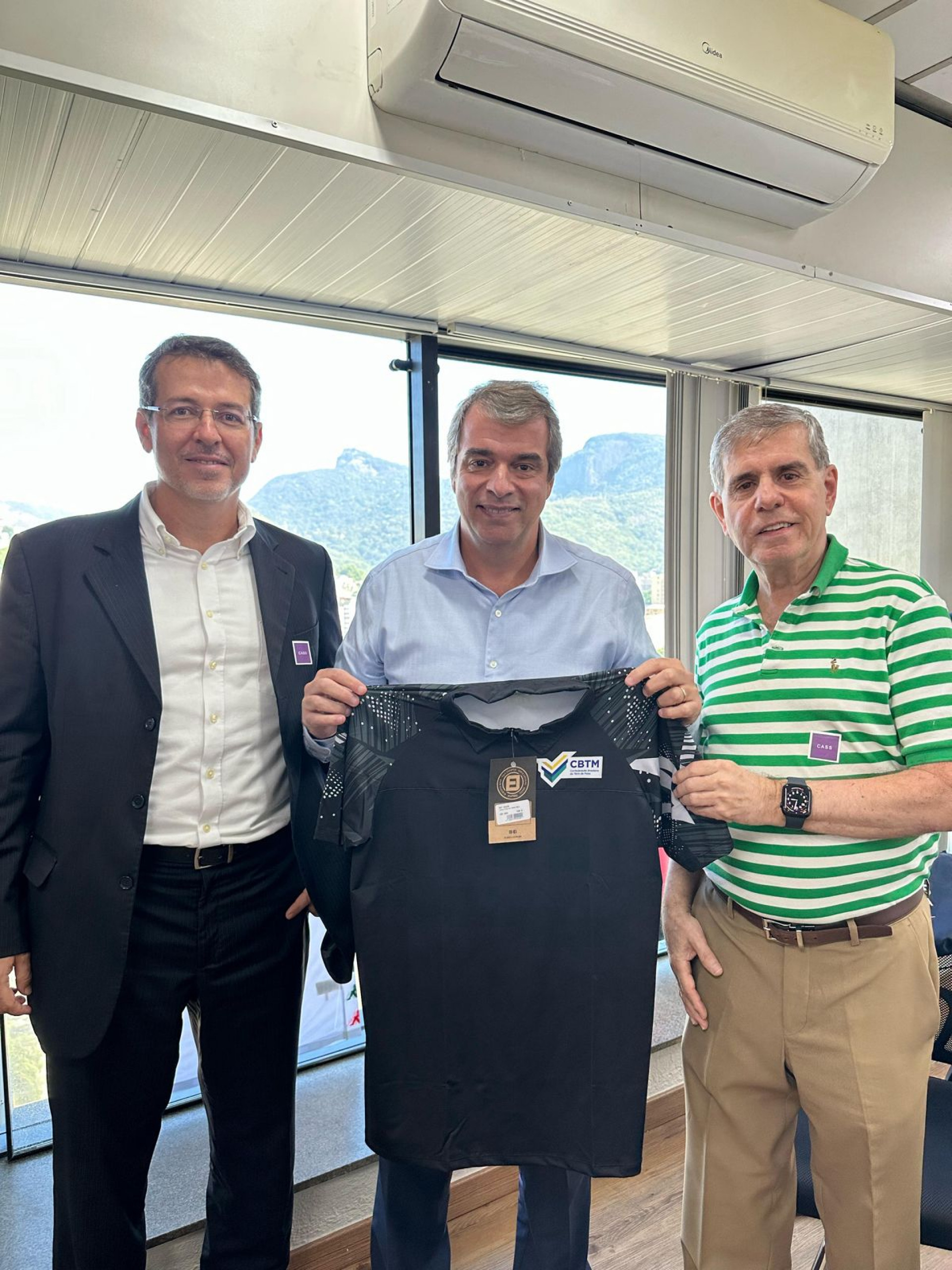 Hugo Mósca, Guilherme Schleder e Alaor Azevedo