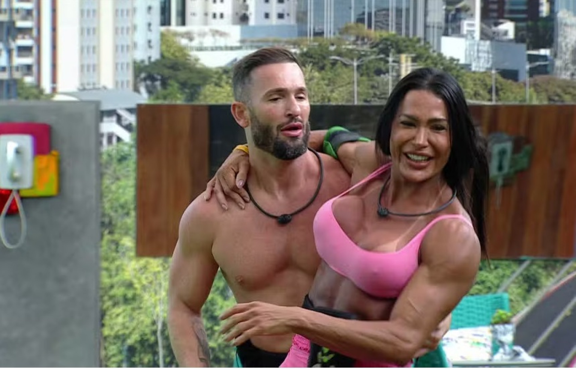 Diego revelou ter 'alguns receios' com Gracyanne  - Reprodução/Globo