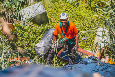 Defesa Civil de Meriti realiza ação de prevenção de deslizamento de encostas
