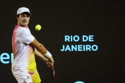 Mesmo eliminado, João Fonseca participa de jogo exibição no Rio Open